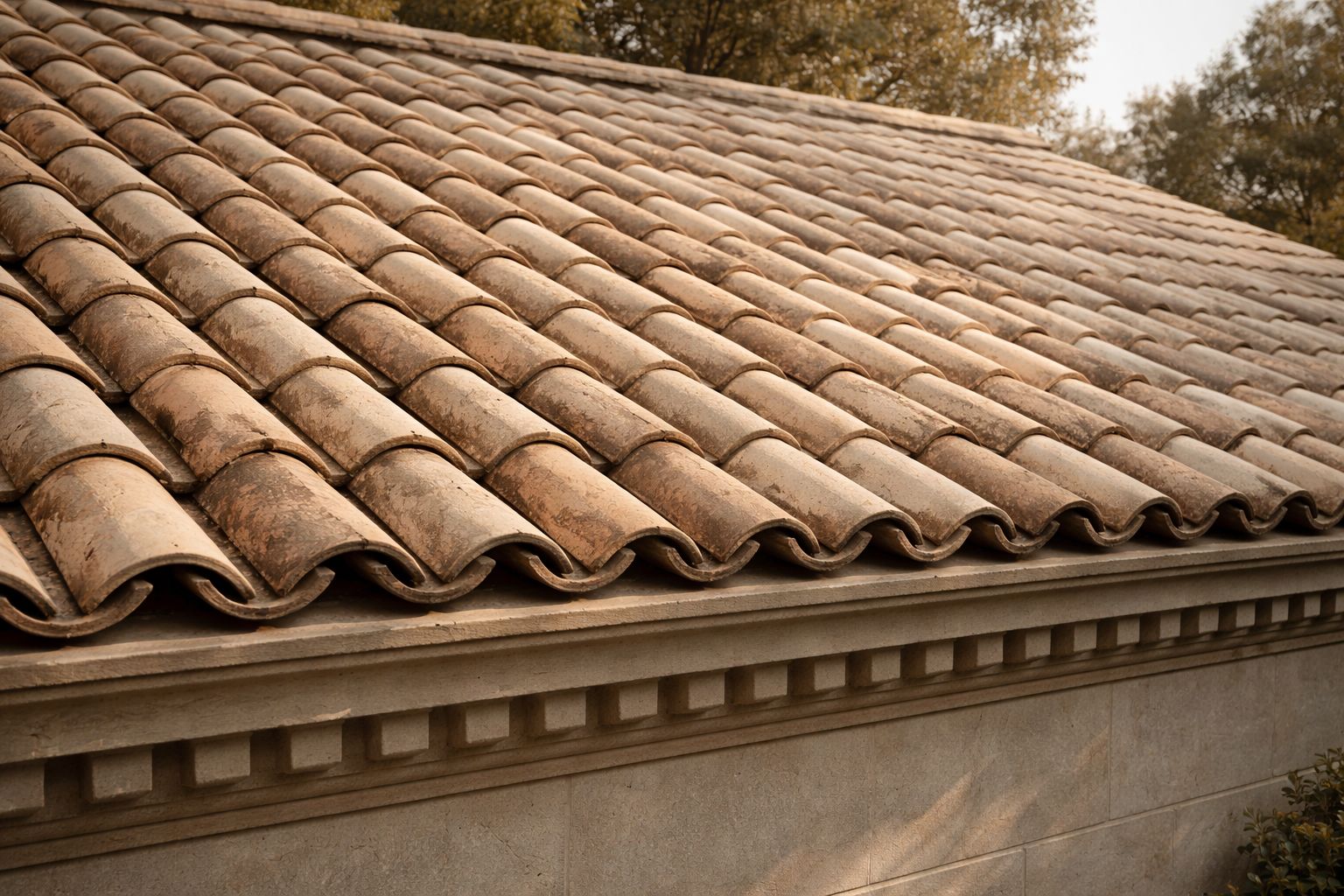 Pendientes correctas en cubiertas inclinadas