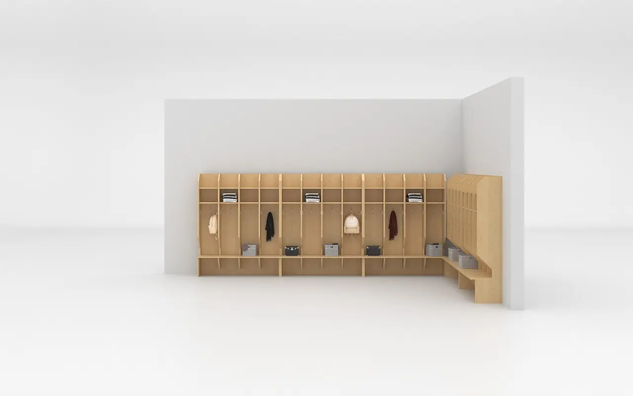Cubbies - Ecole Rocher Du Nord - Shop drawings