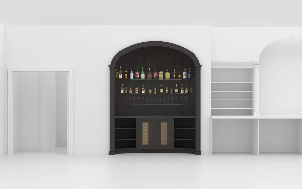 Jag Bar BackBar Project - Shop drawings