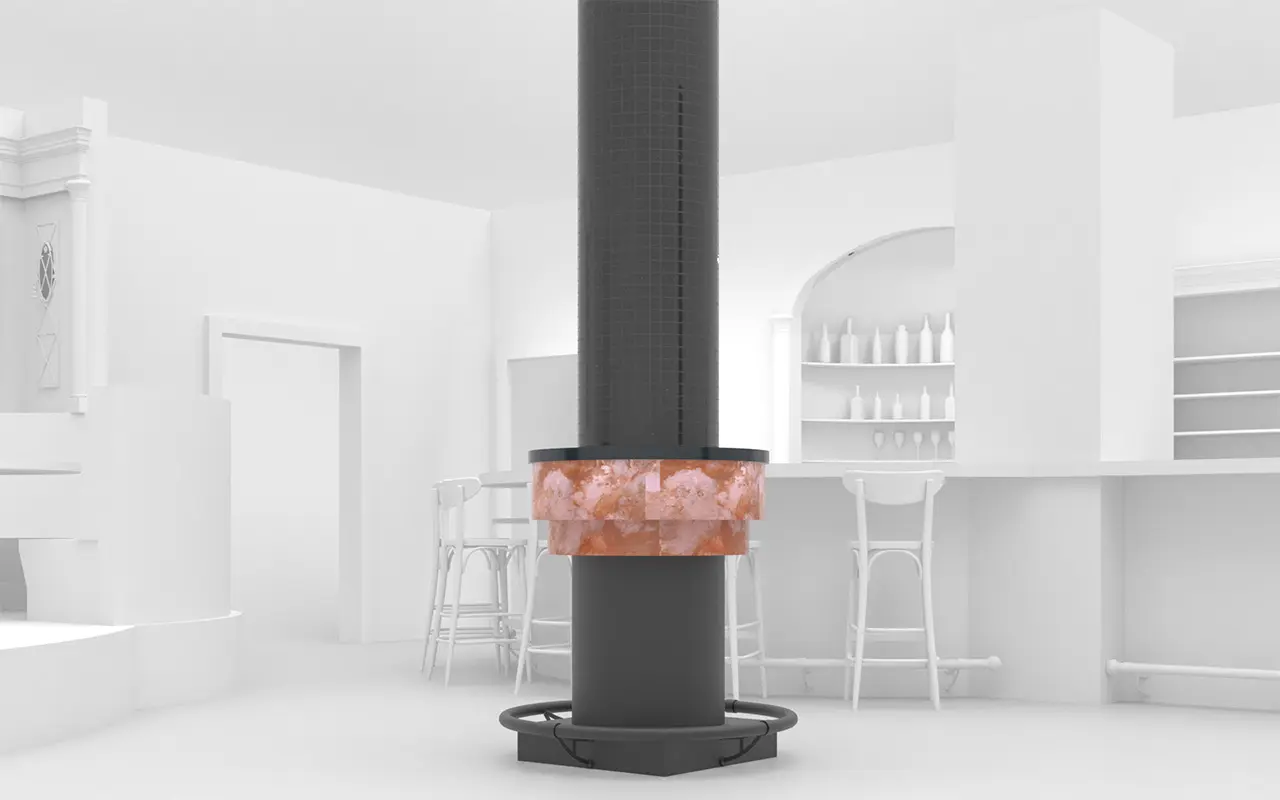 Jag Bar Column Project - Shop drawings