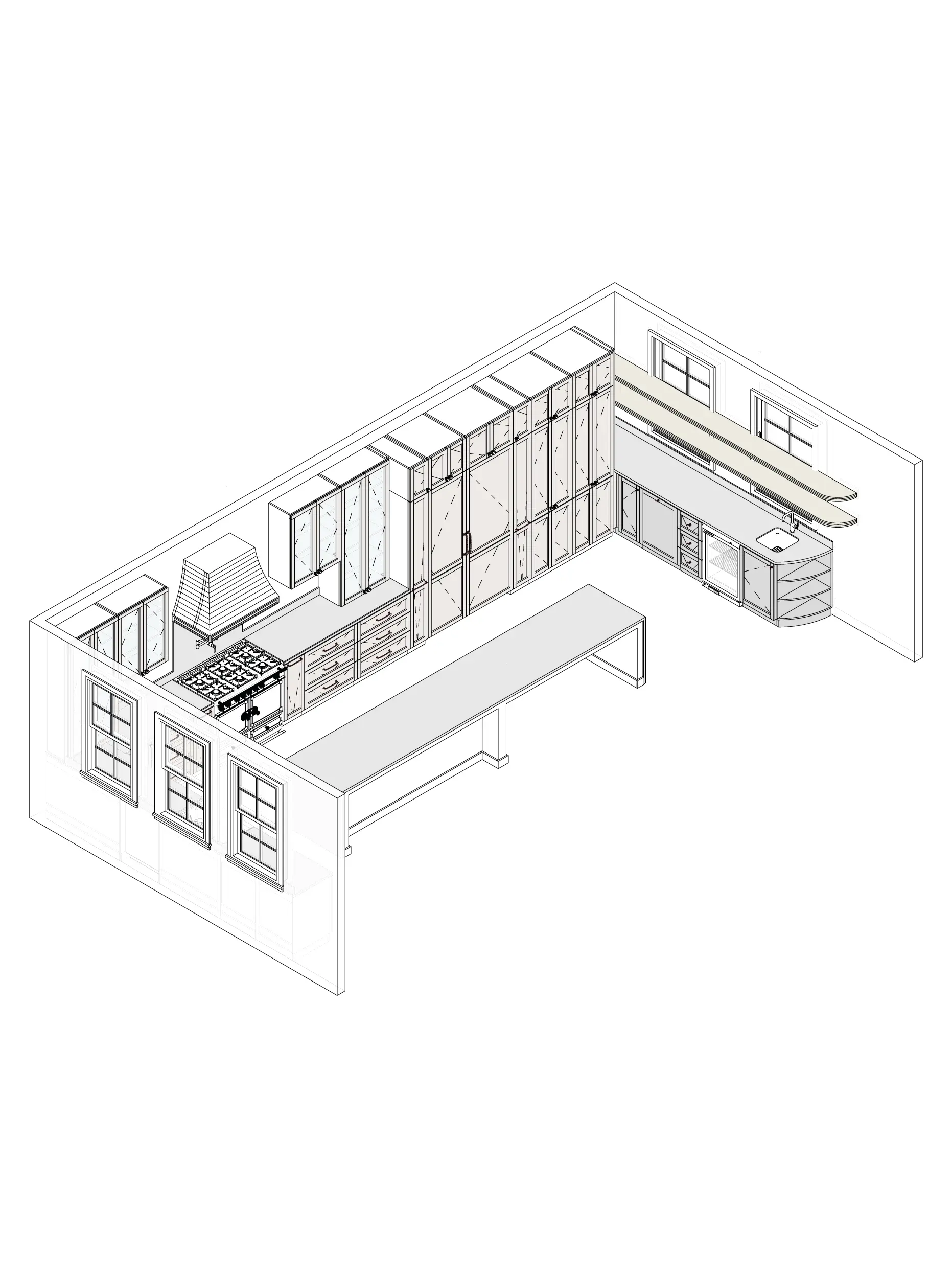 Leonard House - Shop drawings and technical documentation
