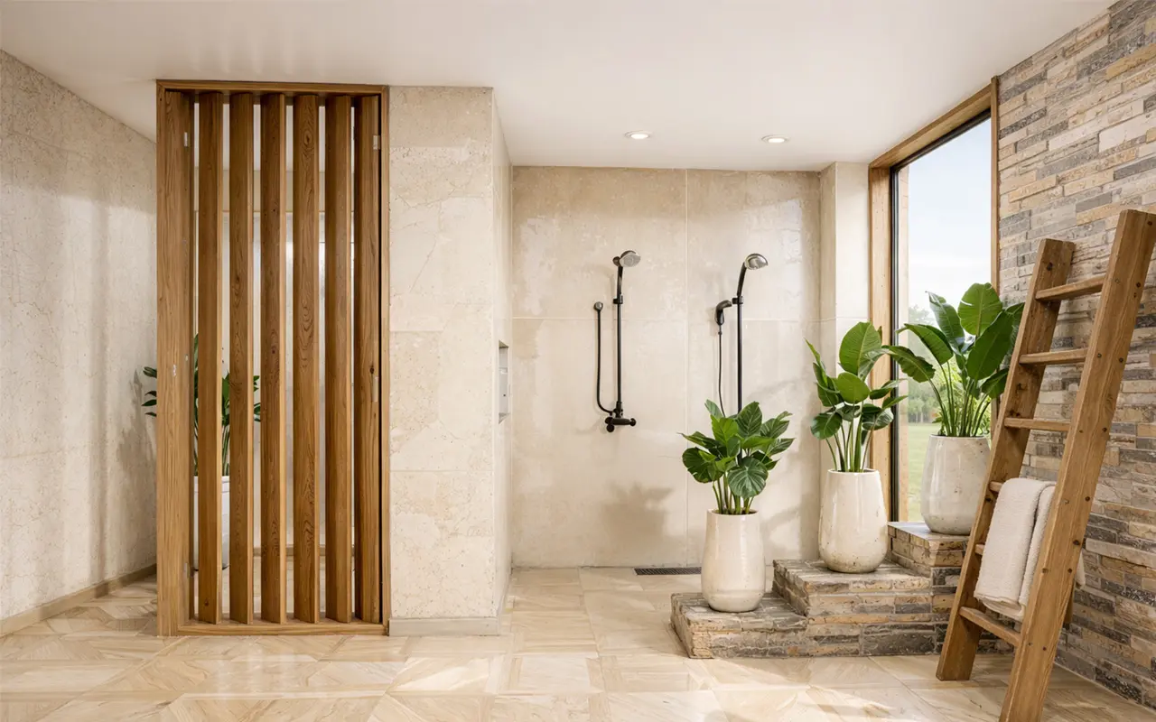 Casa HF baño principal ducha