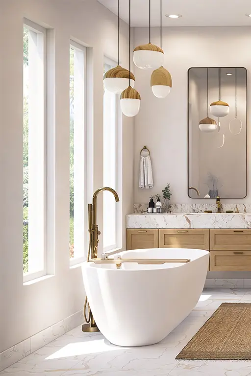 Asaf Hasom Bathroom - Las Vegas House design and visualization