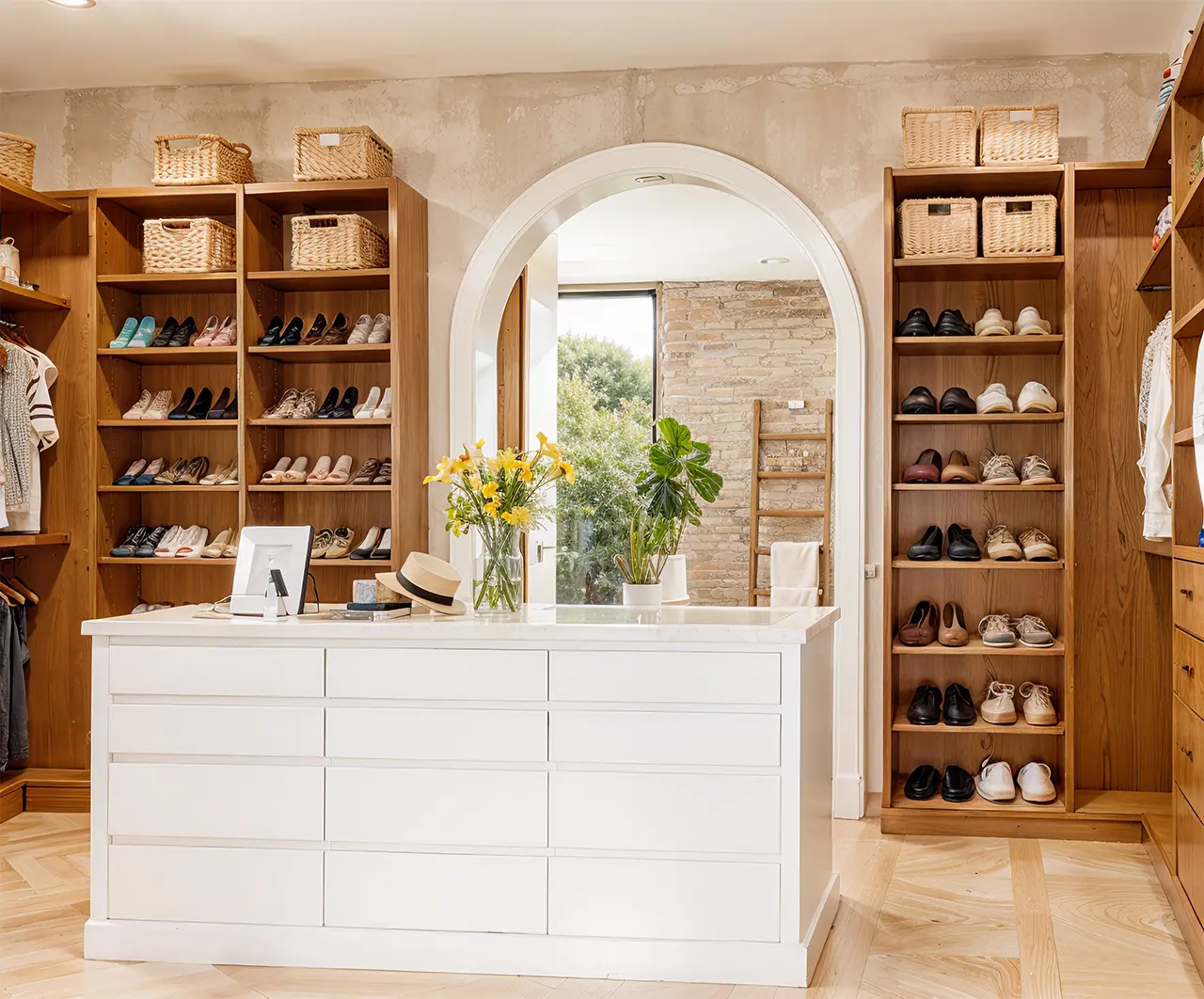HF House - Master walk-in closet