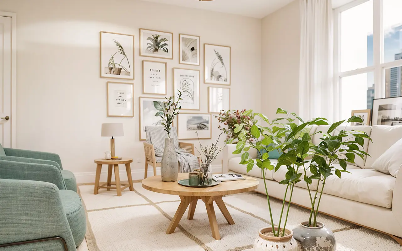RB Aparment - Living Room 6